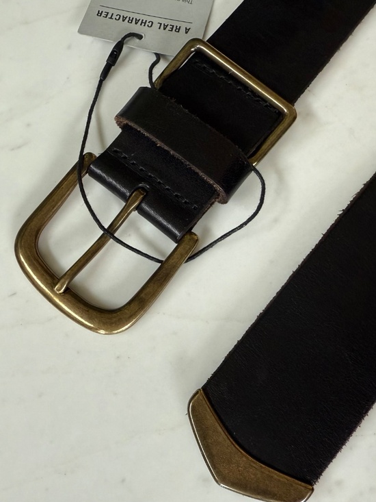 New Linea Pelle Vintage Leather Belt XS main image 16
